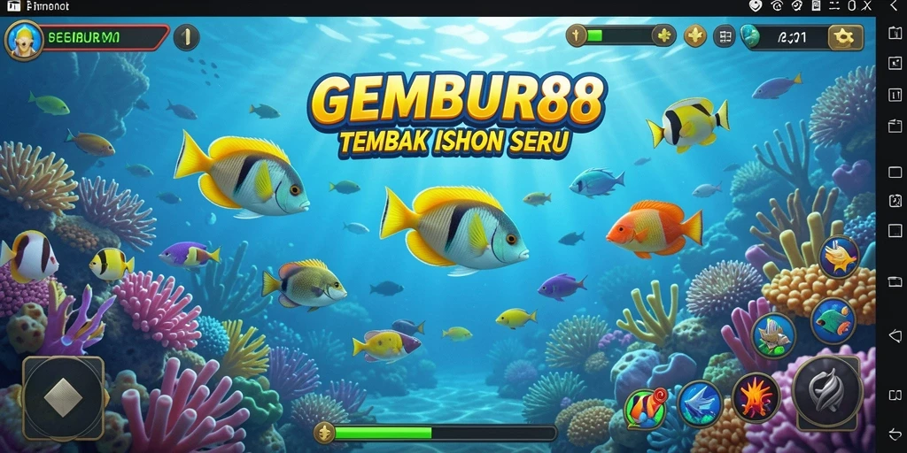 Tampilkan aksi menembak ikan yang menegangkan dalam GEMBUR88.