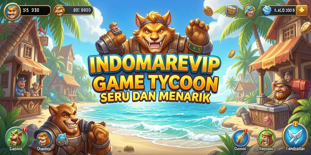 Tampilan gameplay INDOMAREVIP yang menarik dan interaktif.