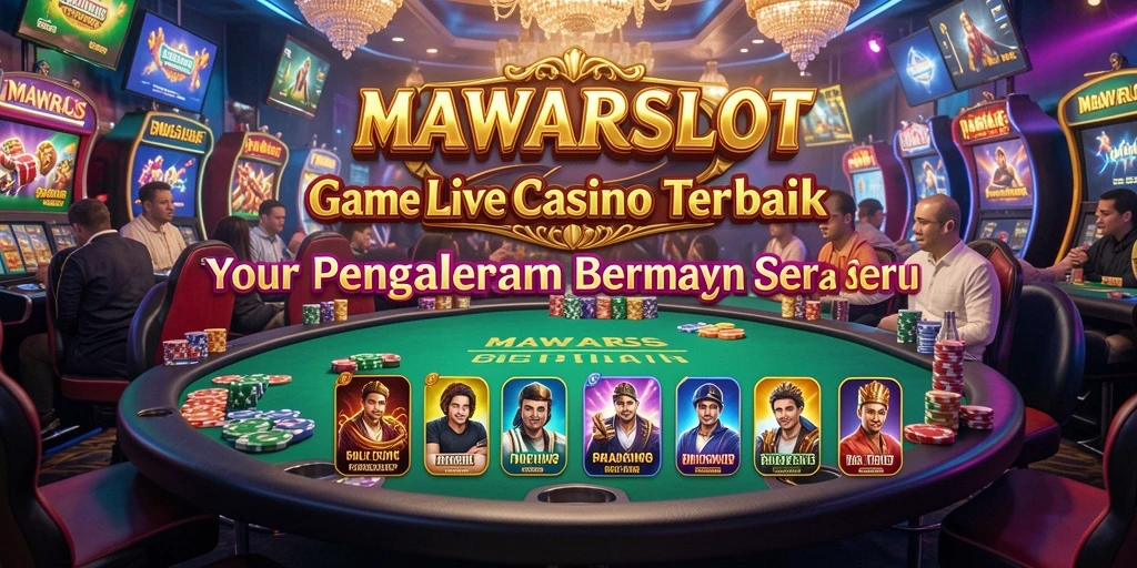Tampilan gameplay Live Casino MAWARSLOT yang menarik dan interaktif.