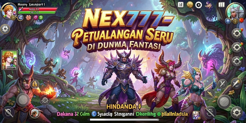 Screenshot gameplay NEX777 yang penuh petualangan dan tantangan.