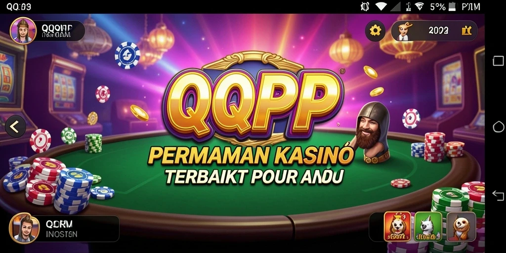 Tampilan menarik dari gameplay Kasino di QQRP.