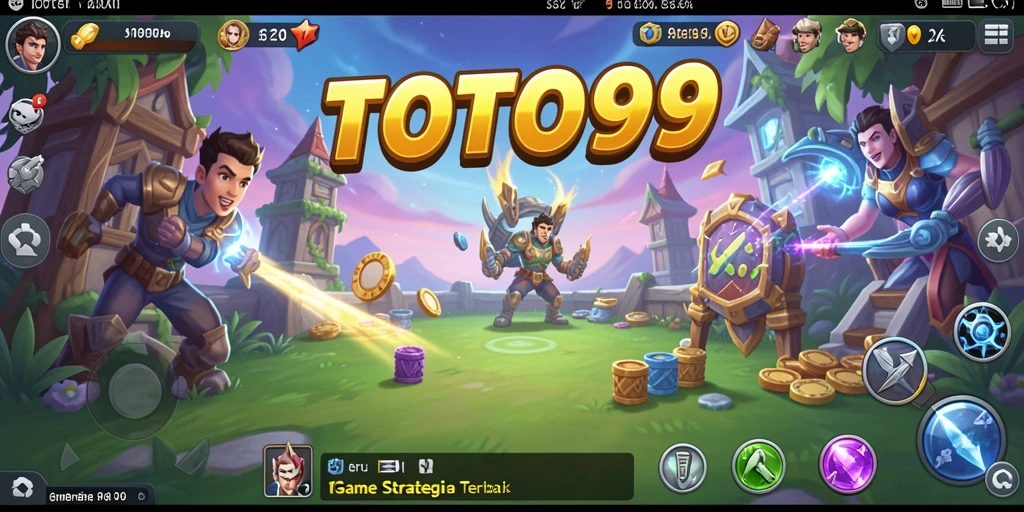 Screenshot gameplay <strong>TOTO99</strong> menampilkan pertempuran strategi yang mendebarkan.